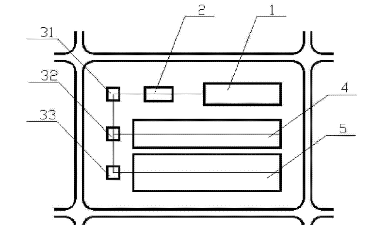 Arrangement mode of material storage yard