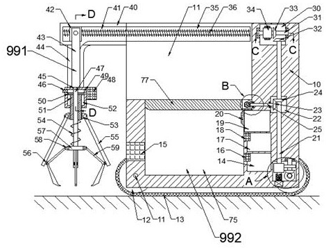 Biomass energy conversion device utilizing straw incineration