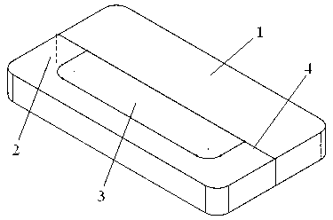 Simple folding sofa bed