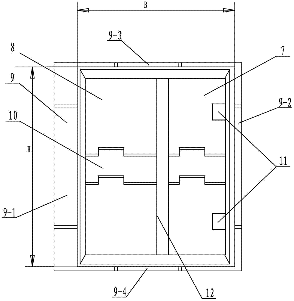 Low-nitrogen combustion device without primary air and secondary air, and application method