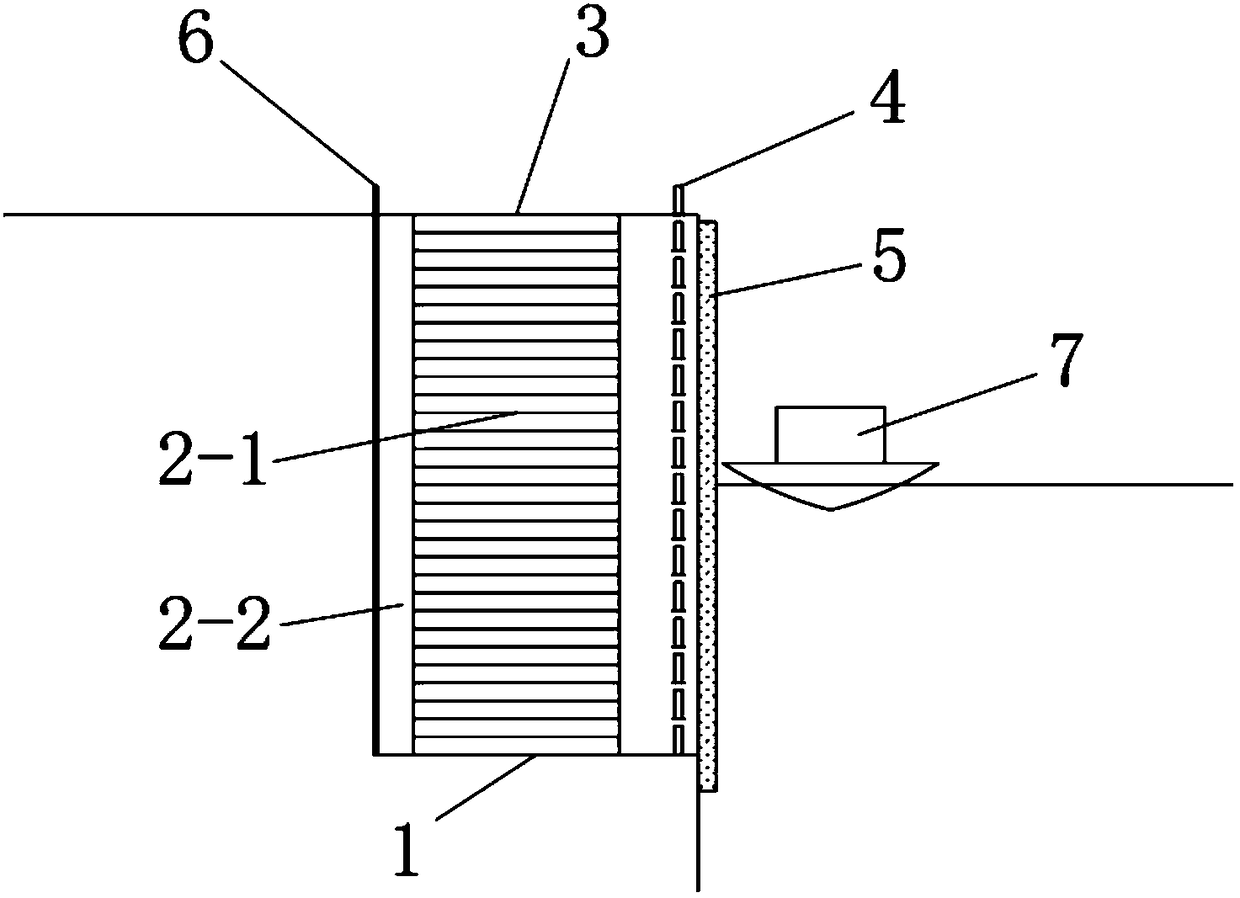 Novel slope type passenger terminal