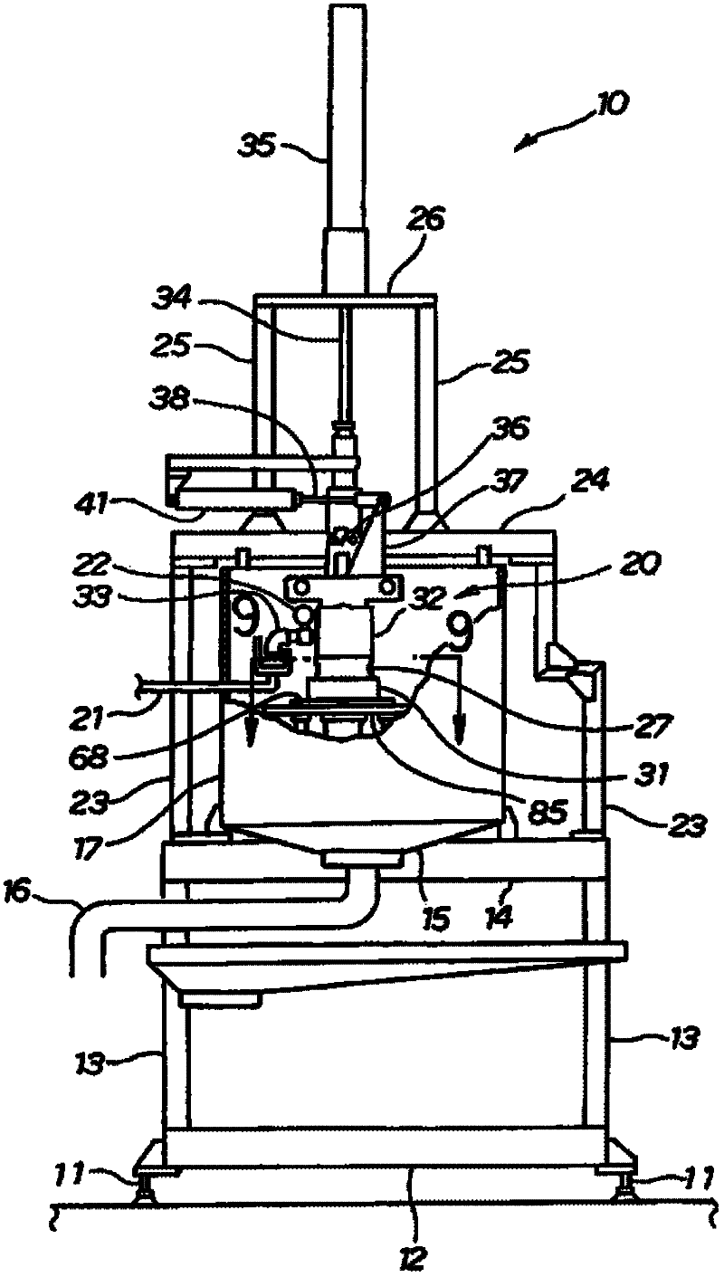 Cylinder surface treatment device