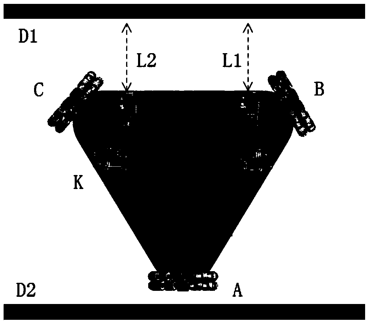 Unmanned supermarket goods taking method and system