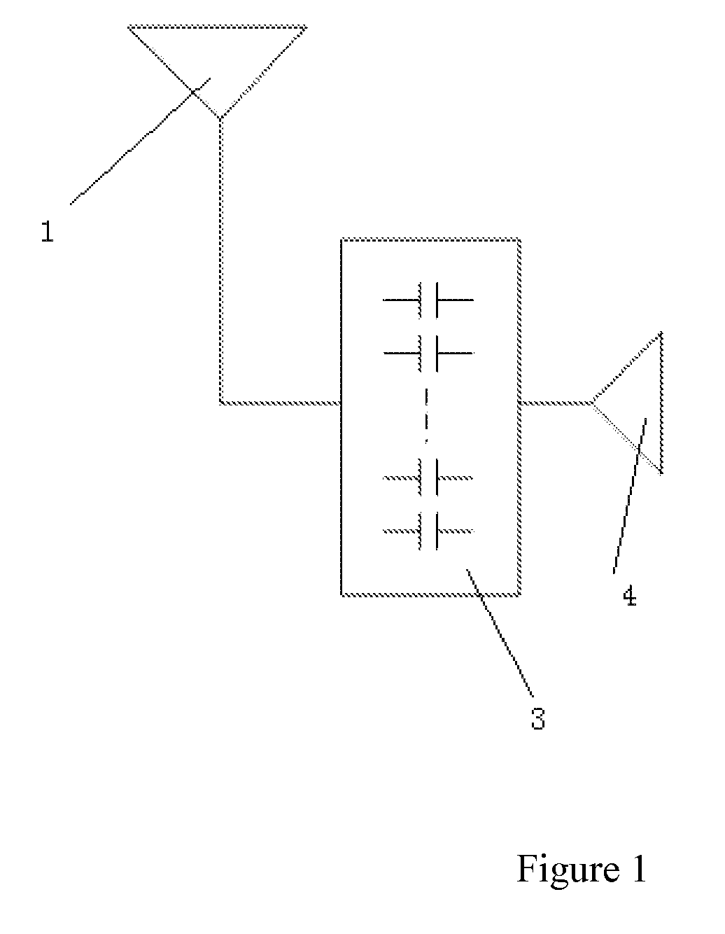 Device for improving the stray isolation between the antennas in the bilateral antenna and the method thereof