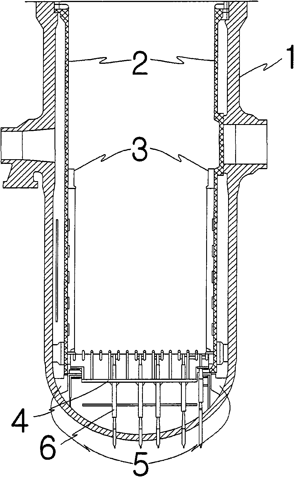 Apparatus and method for automatically and remotely measuring the internal gap of a reactor