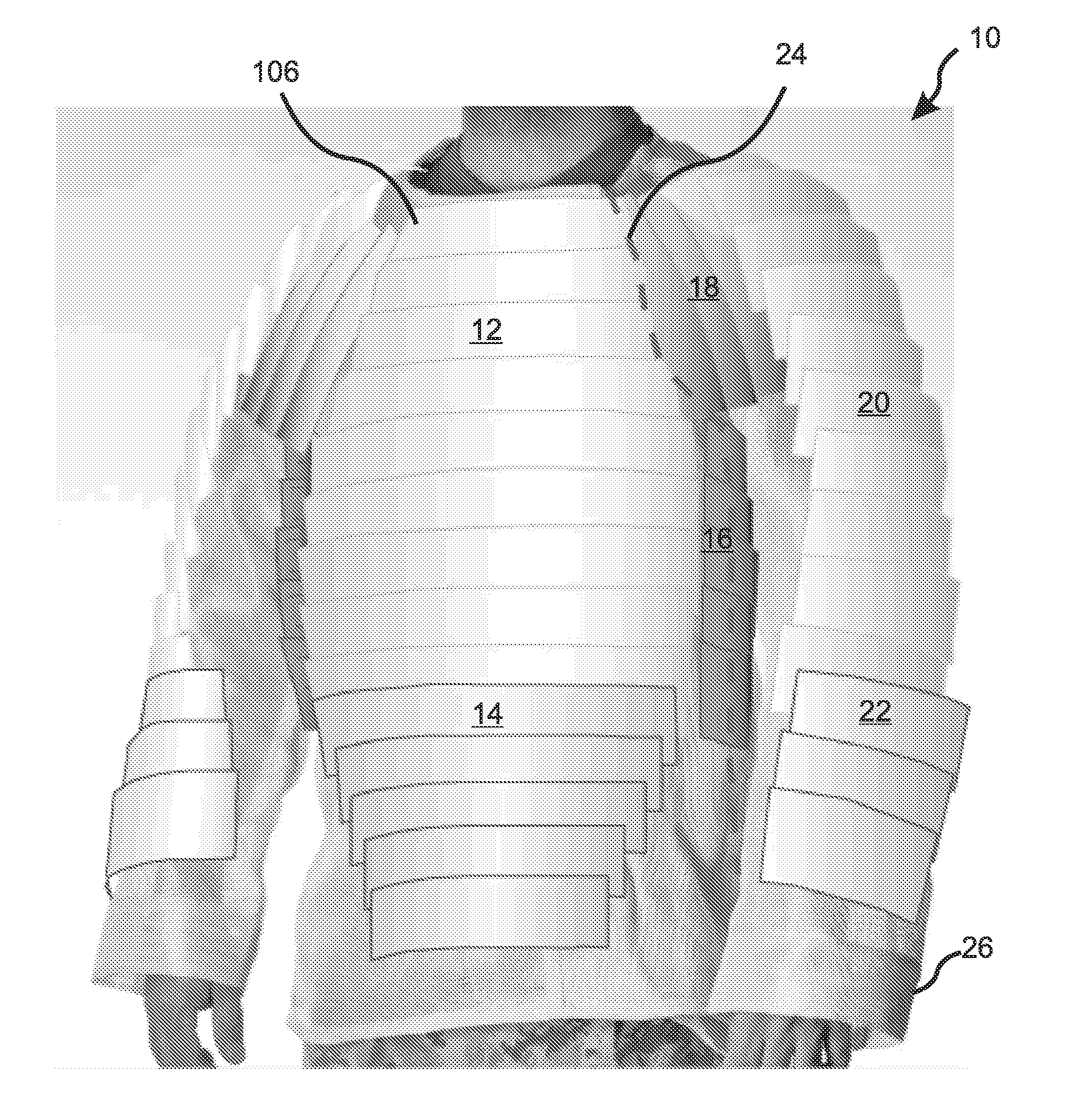 Thermally vented body armor