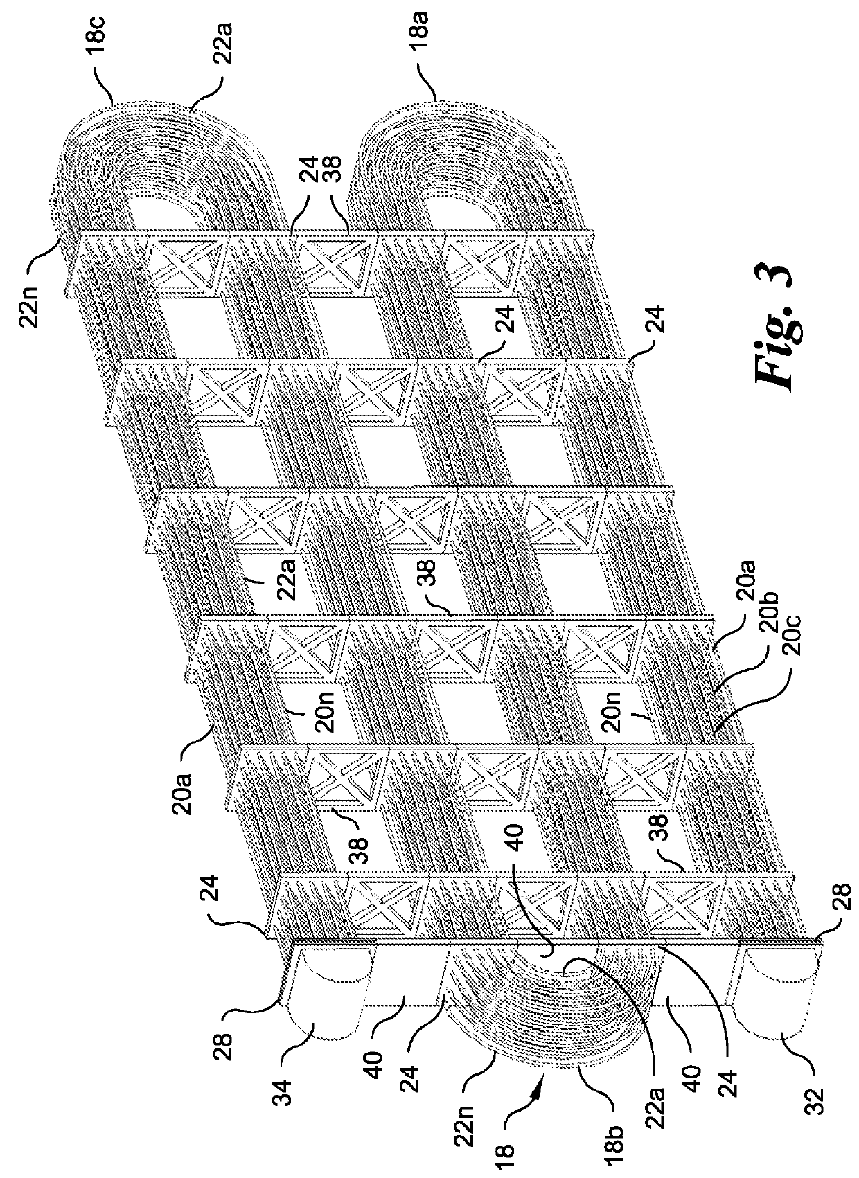 Polymeric coil assembly and method of making the same