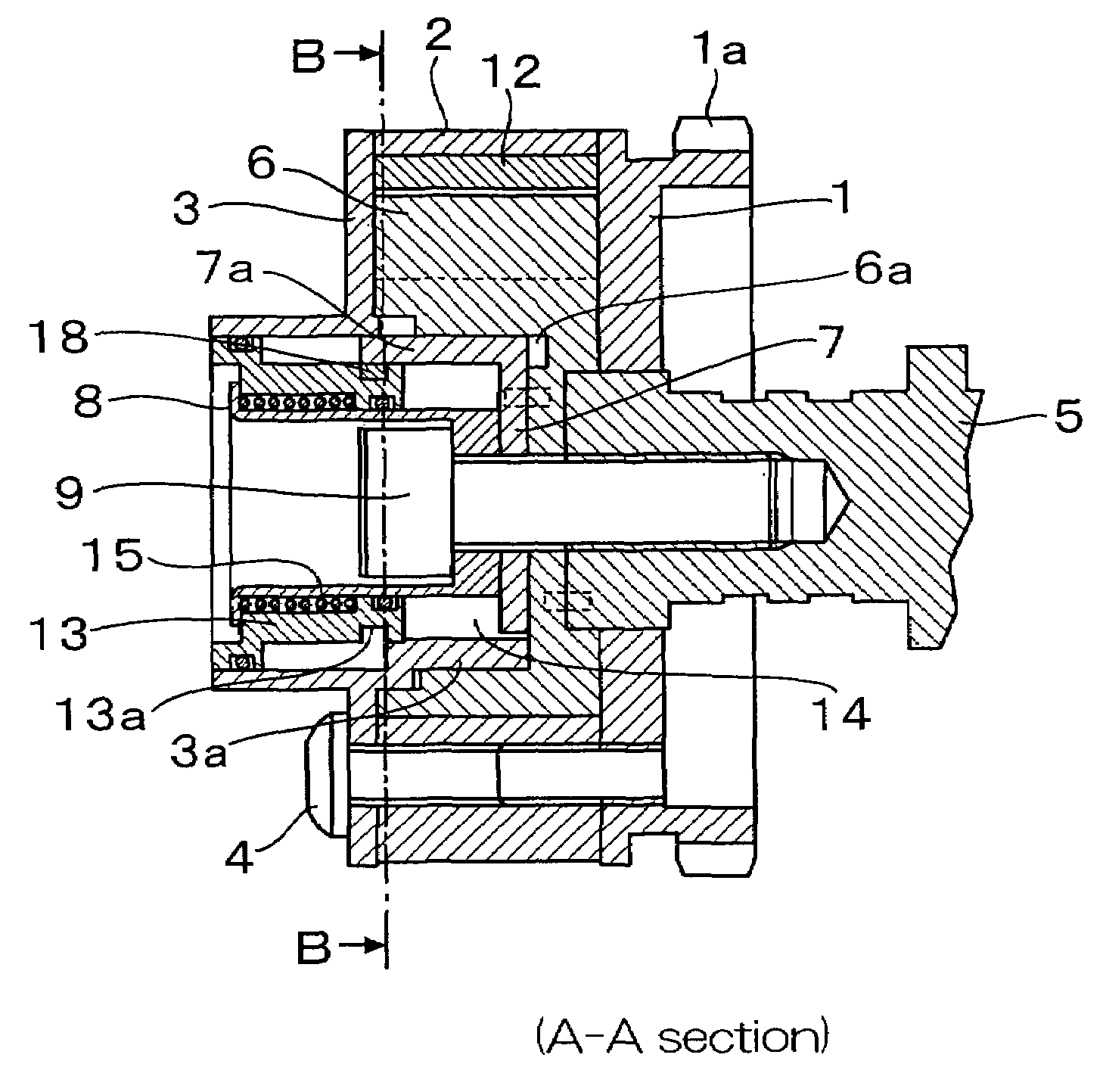 Phase controller and cam shaft phase controller for internal combustion engine