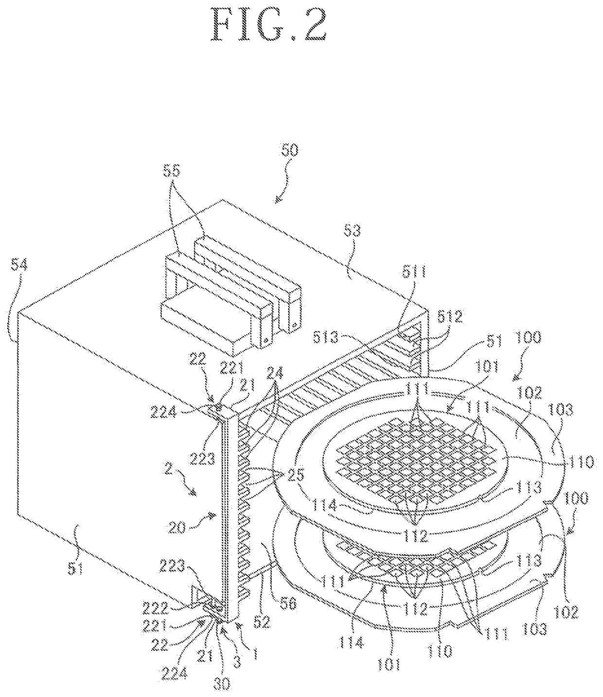 Anti-ejection apparatus for wafer units
