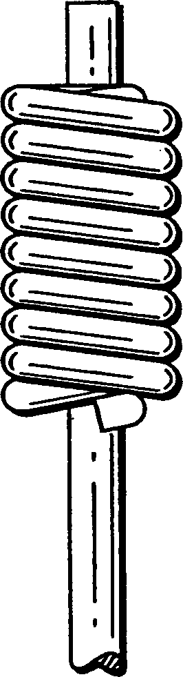 Electrode coiler of high-strength discharge lamp and its manufacture