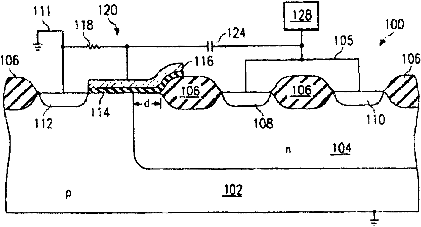 SCR (silicon controlled rectifier)-based electrostatic protection device of integrated circuit