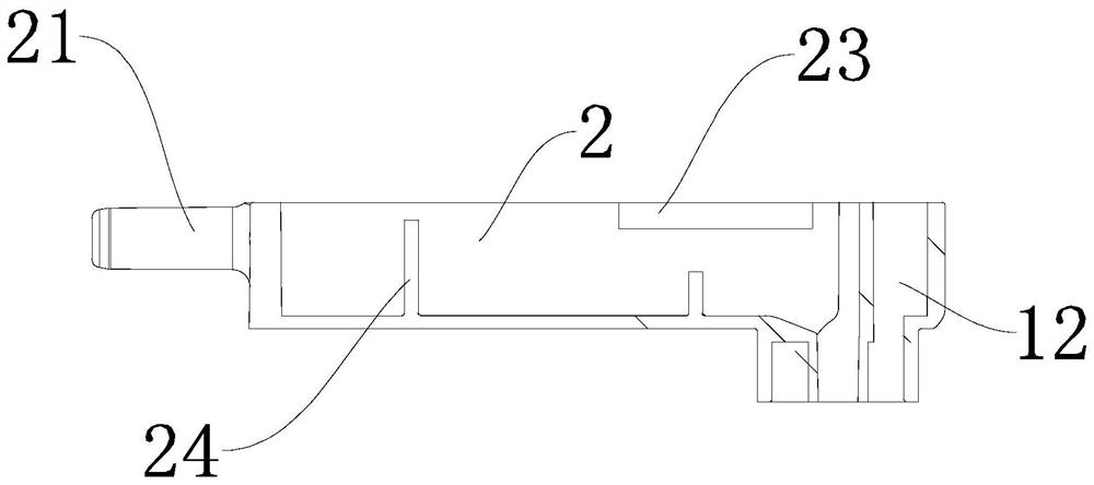High-temperature faucet with water-gas separation device