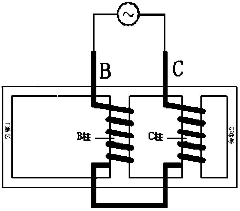 Transformer degaussing method and degaussing equipment