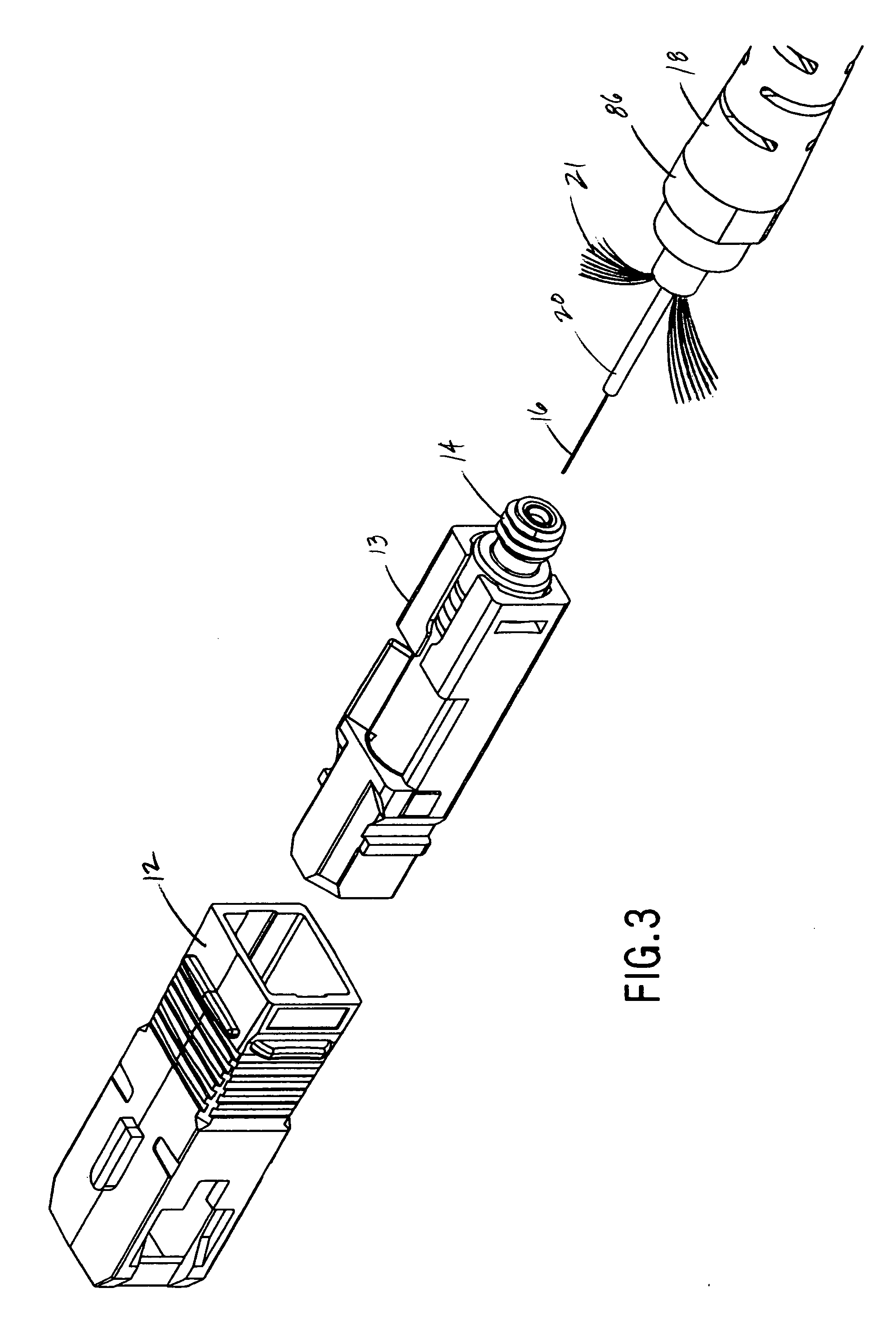 Reversible fiber optic connector