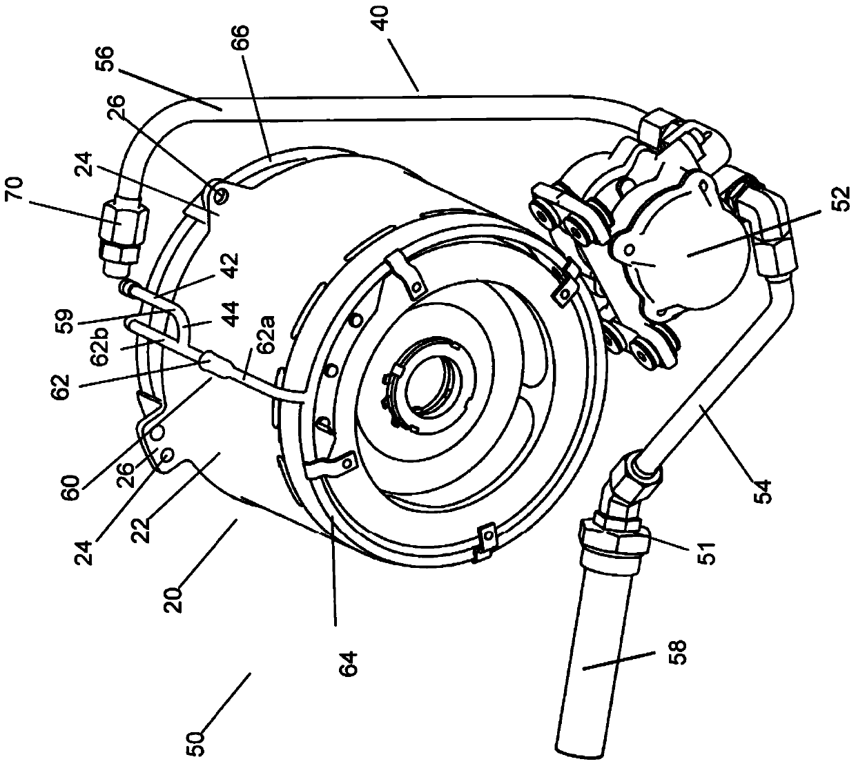 Motor Oil Cooling System