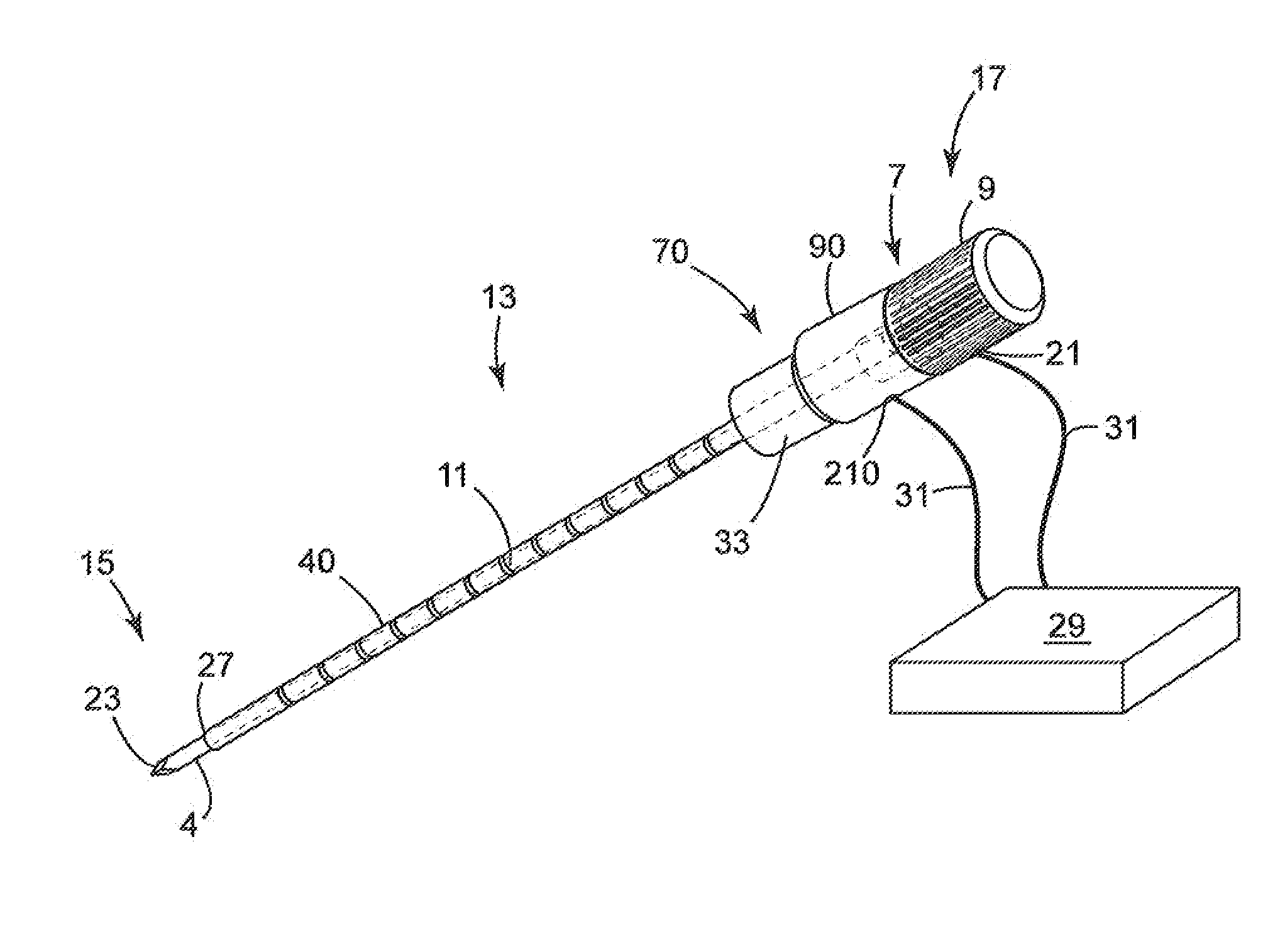Coaxial dual function probe and method of use