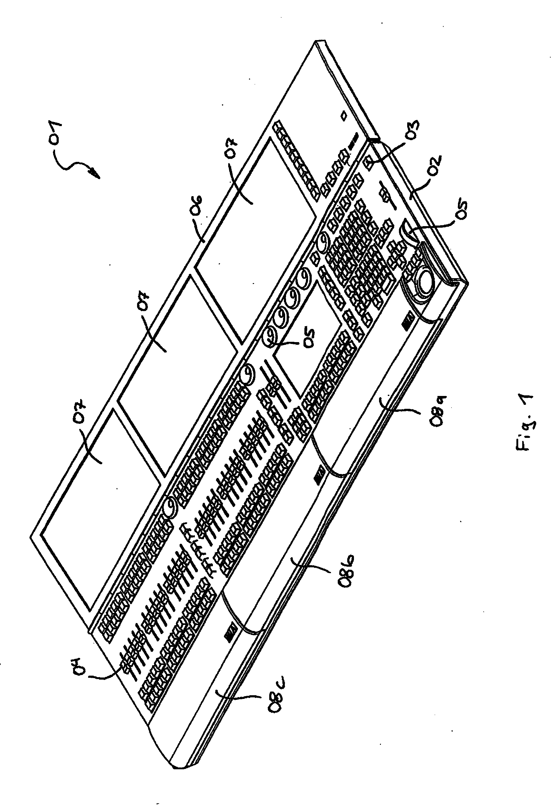 Method For Operating A Lighting Control Console