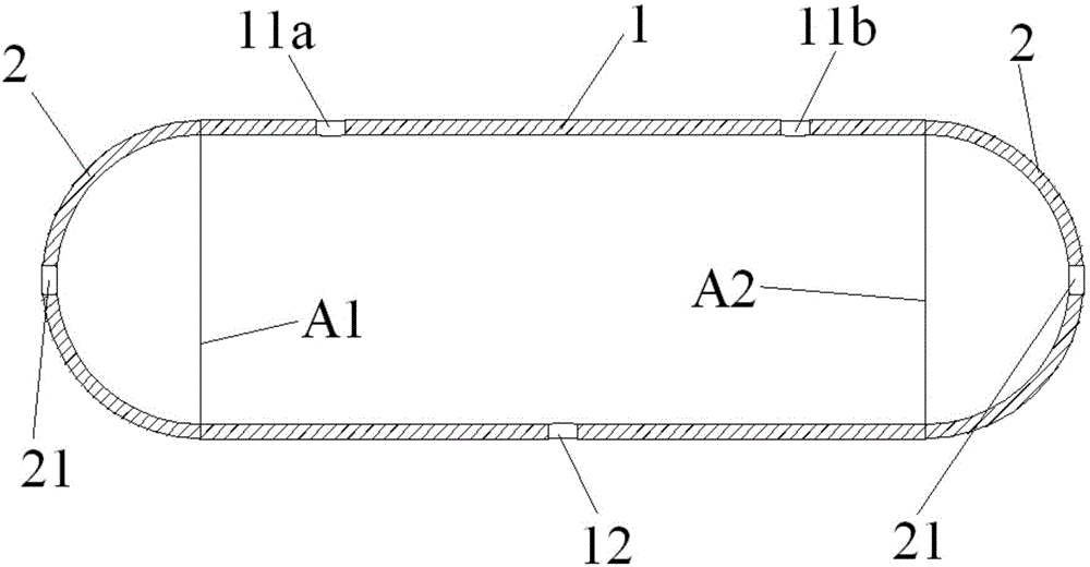 A method for repairing surface defects on the back of the weld seam of a small container