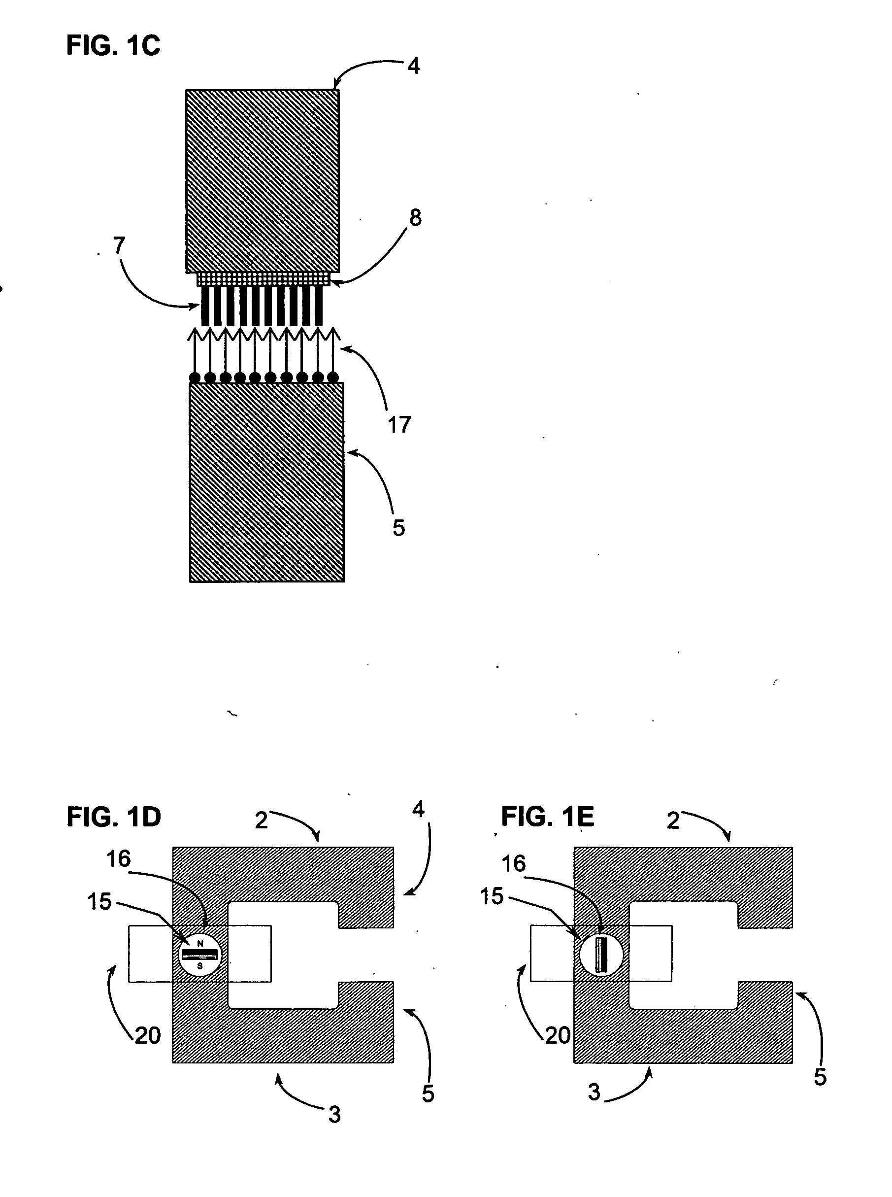 Device and method for separating magnetic or magnetizable particles from a liquid