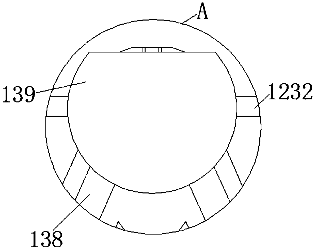 A labor-saving oil pipeline disassembly and assembly equipment used for oil transportation