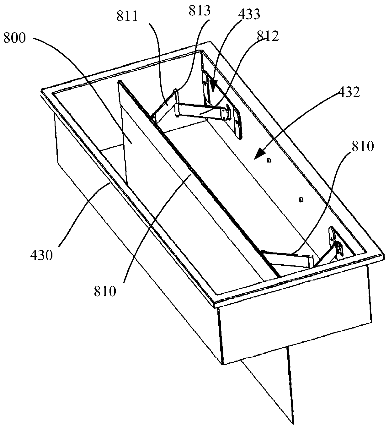 Cloth dyeing device