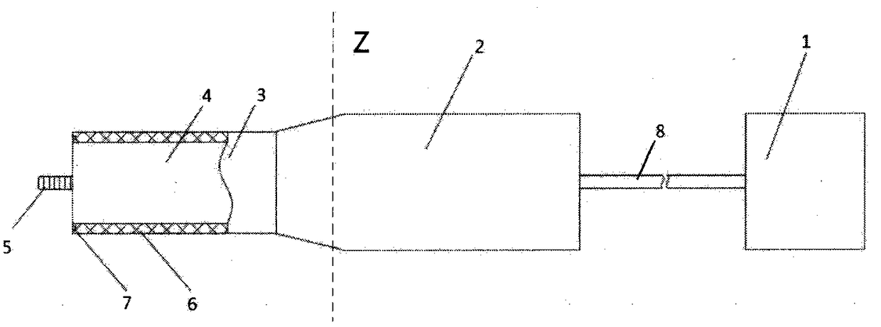 Ultrasonic circumcision component