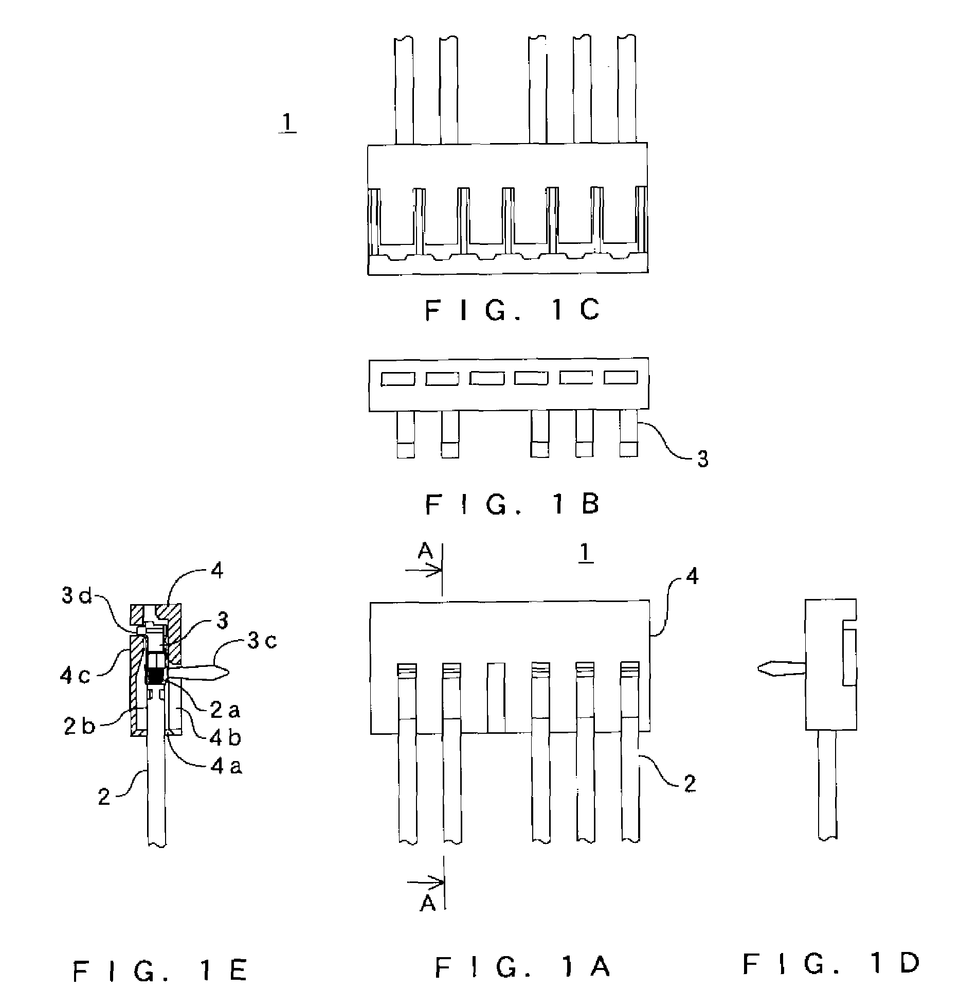 Structure for drawing out lead wires from a coil device