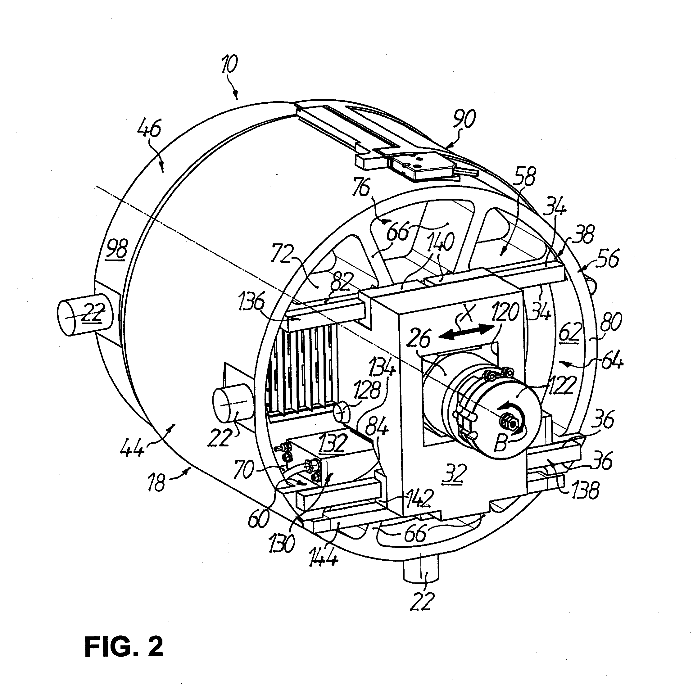 Machine for Processing Optical Workpieces, In Particular Plastic Spectacle Lenses