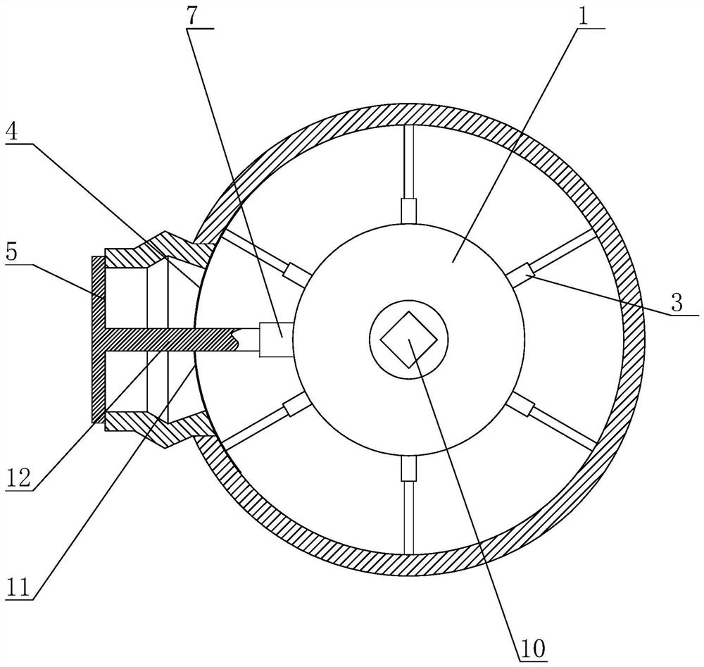 Welding mold for nuclear power pipeline branch