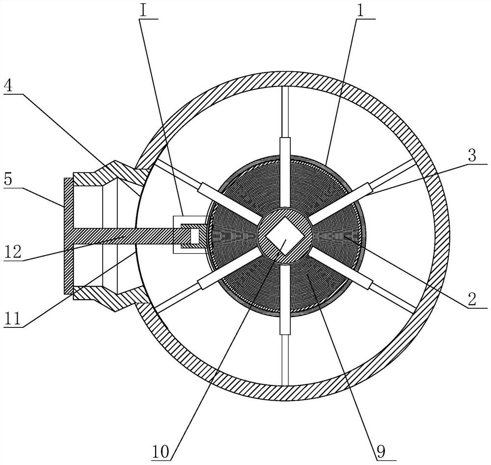 Welding mold for nuclear power pipeline branch