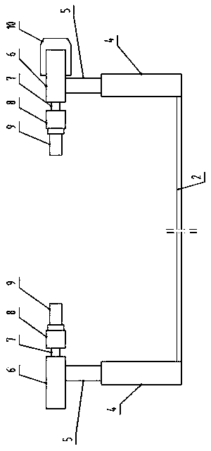 Frame assembly production line and use method thereof