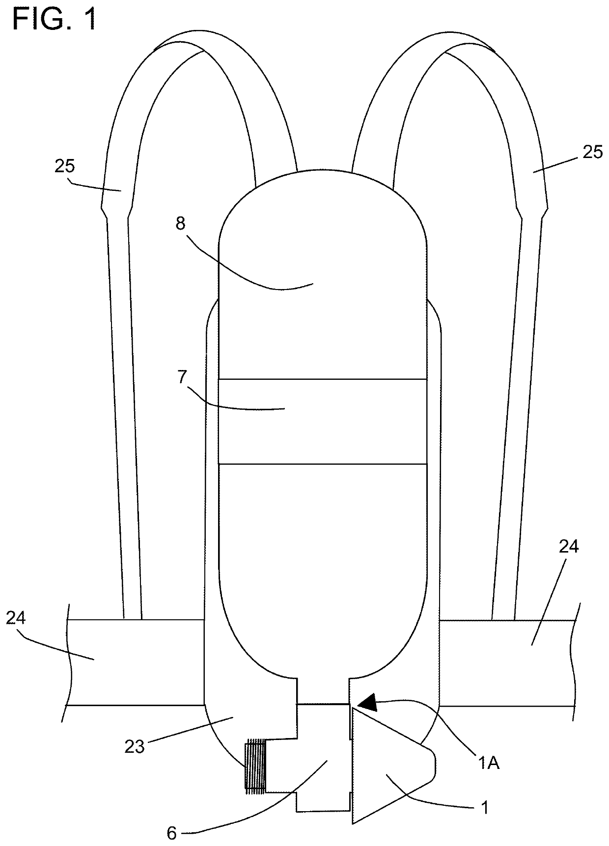 Anti-entanglement knob for a self-contained breathing apparatus air cylinder valve
