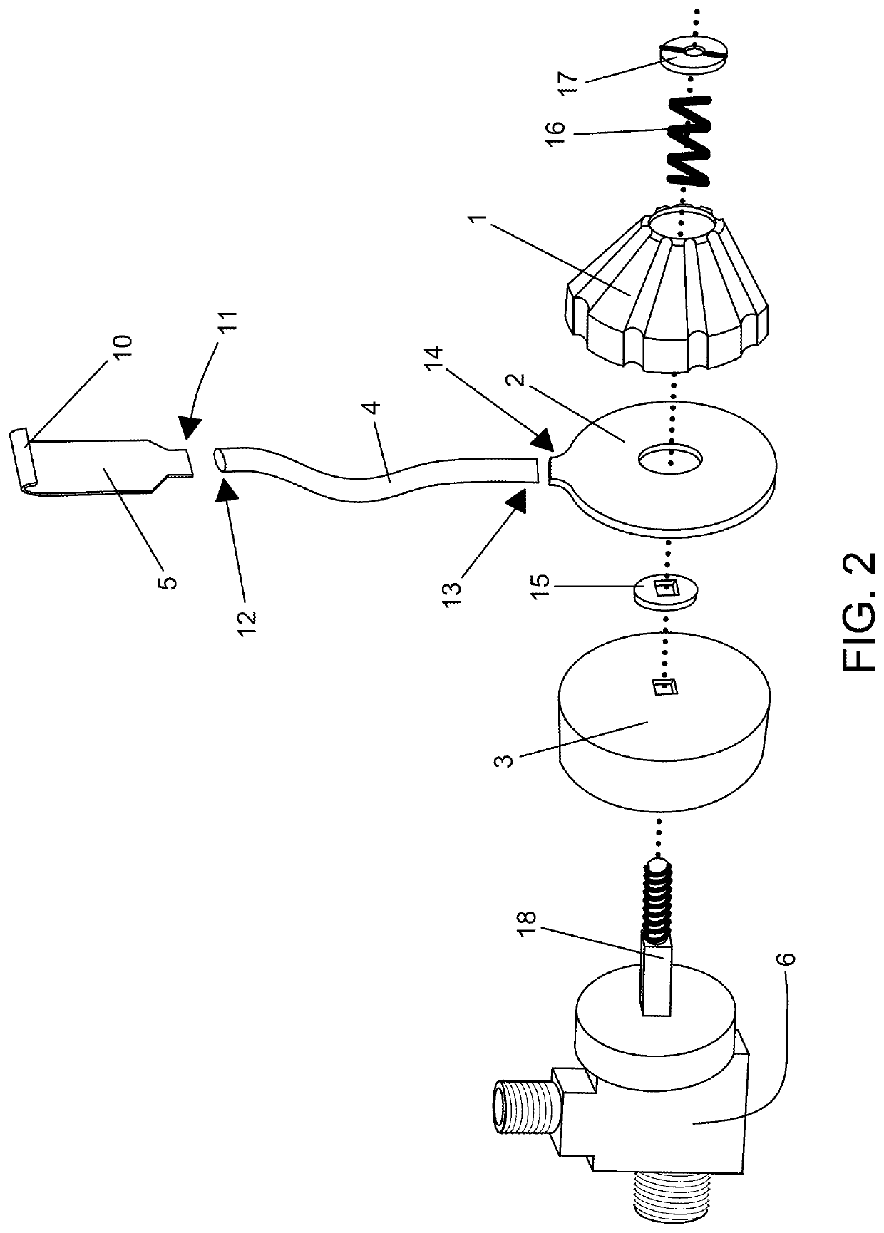 Anti-entanglement knob for a self-contained breathing apparatus air cylinder valve