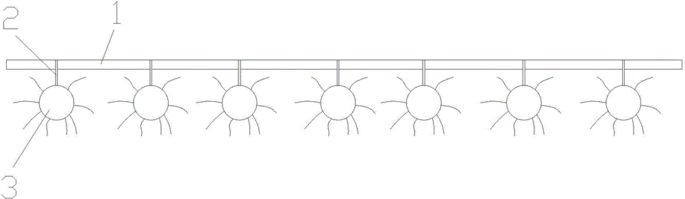 Manufacturing method of egg collector for laying of adhesive eggs