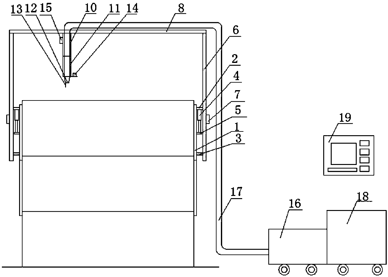 Self-lifting 3D printer for wall of high-rise building and construction method of self-lifting 3D printer