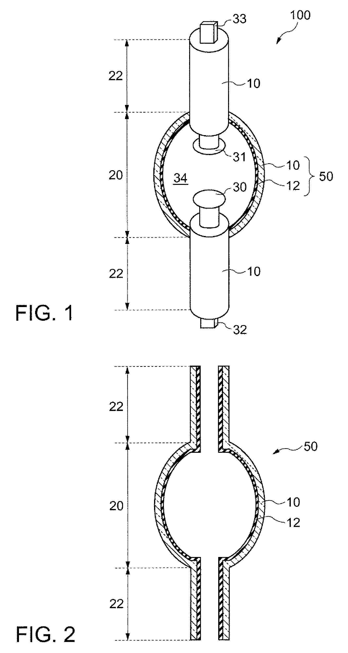 Glass tubes for lamps, method for manufacturing the same, and lamps