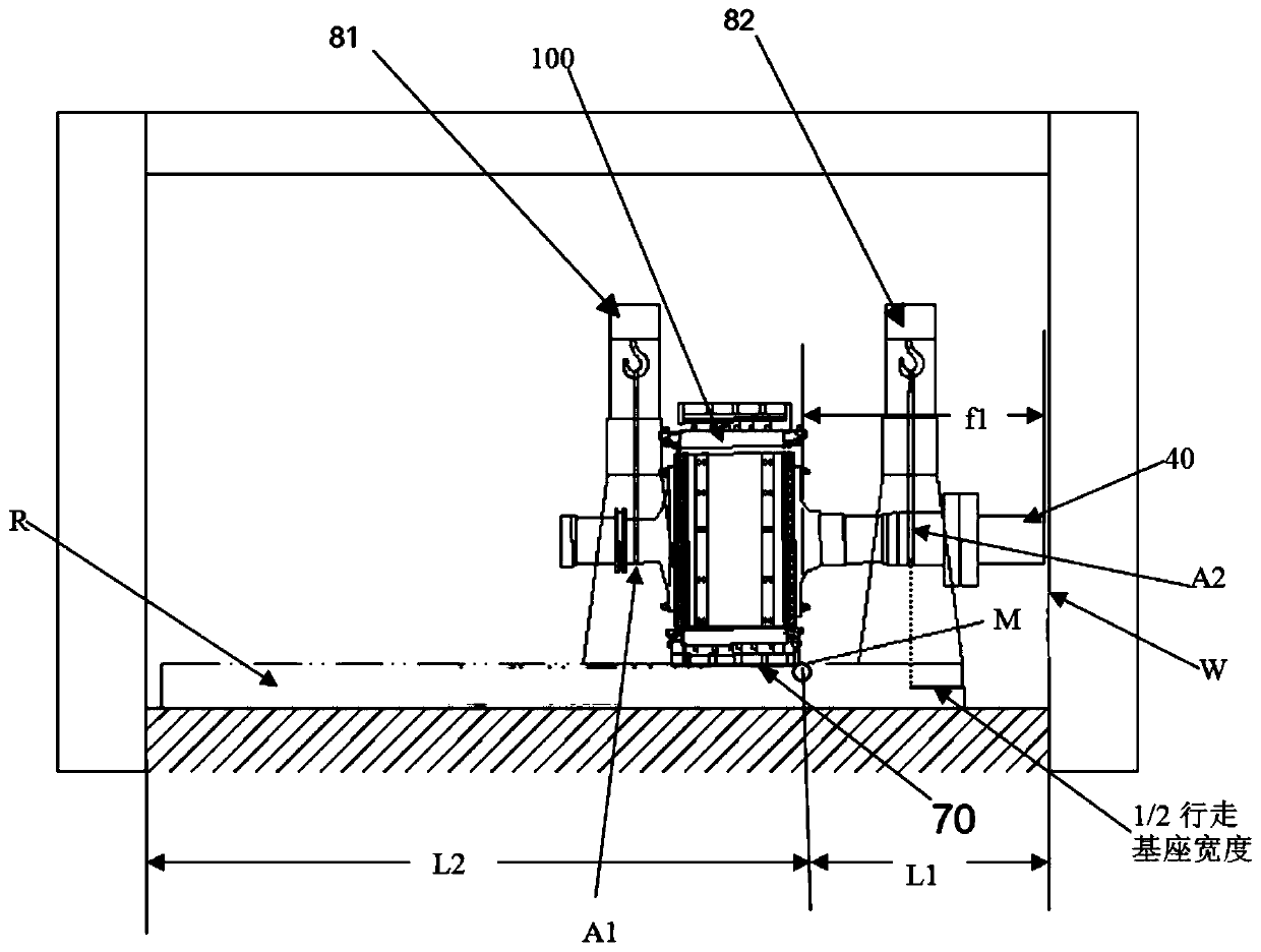 A core-piercing method for an extreme short-axis hydraulic motor