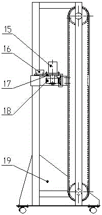 An inspection device with curved surface scanning function