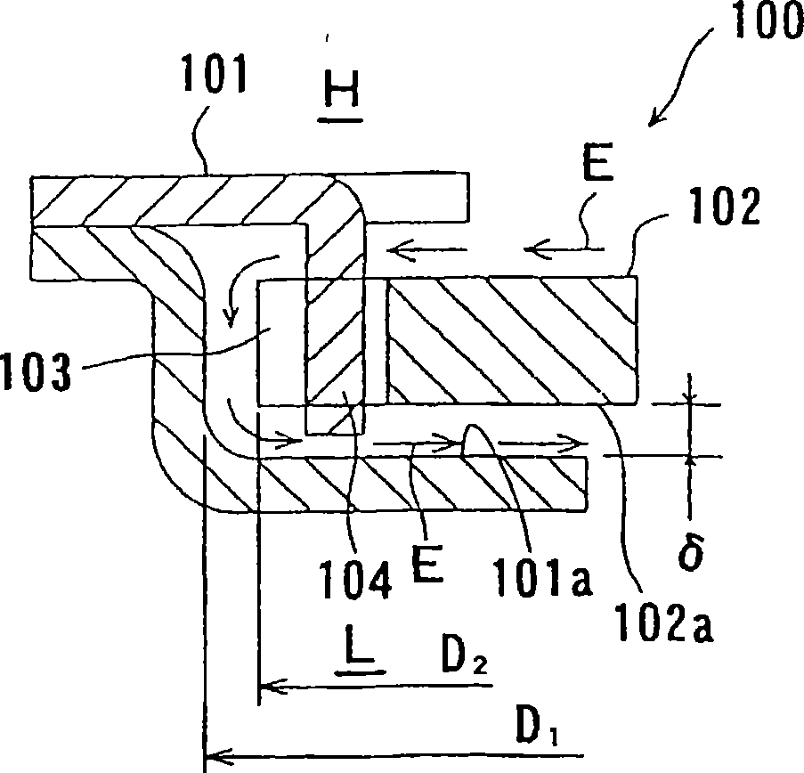 Seal mechanism for fluid machine