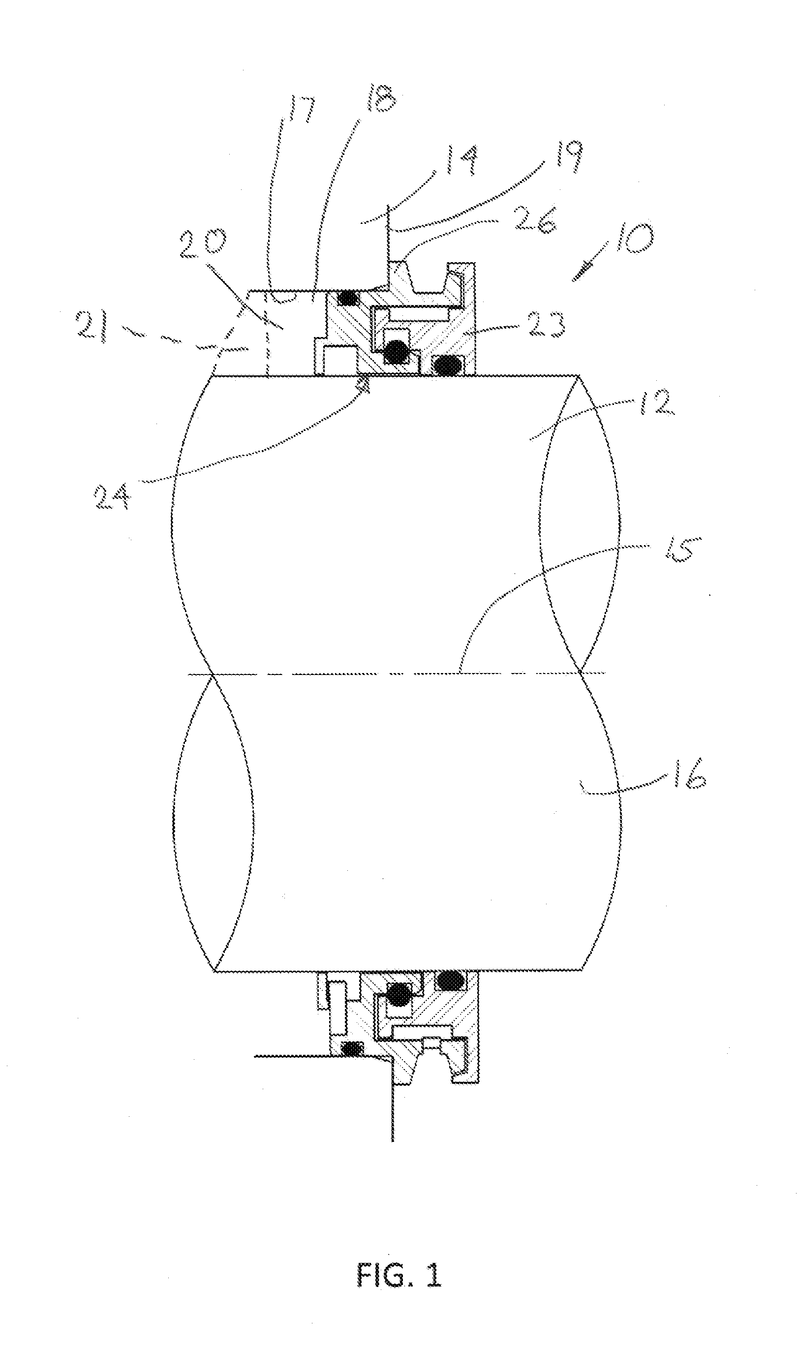 Bearing isolator seal for rotating shaft