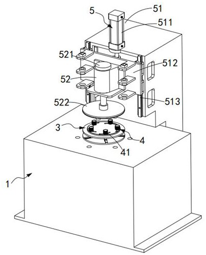 A kind of motor end cover automatic clamping tool and method