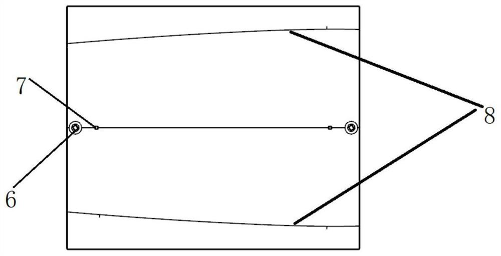 Thermal superplastic forming method of special-shaped curved surface hollow skin