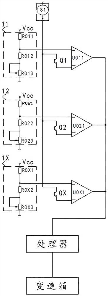 Control method and device based on Hall sensor and storage medium