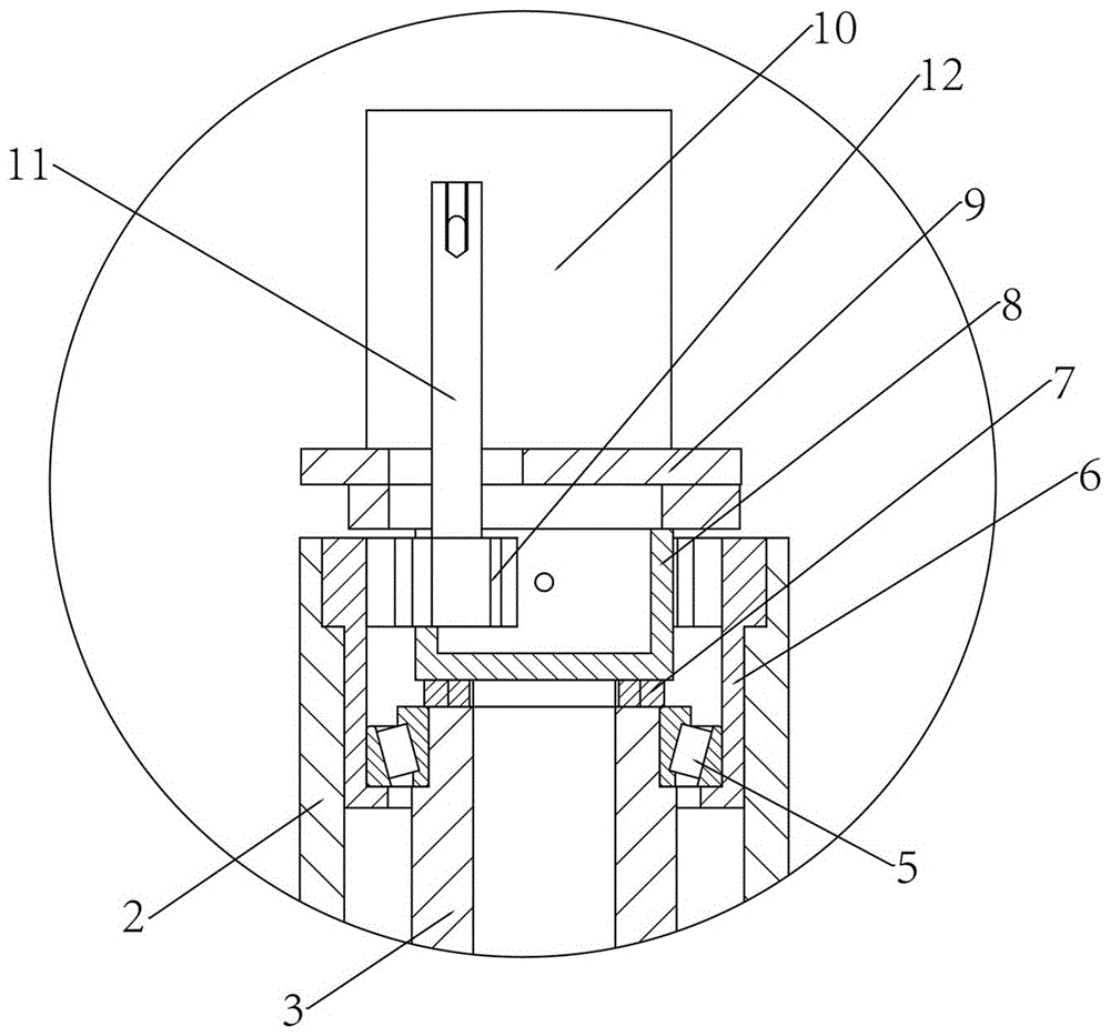 Single-column double-space three-dimensional parking space