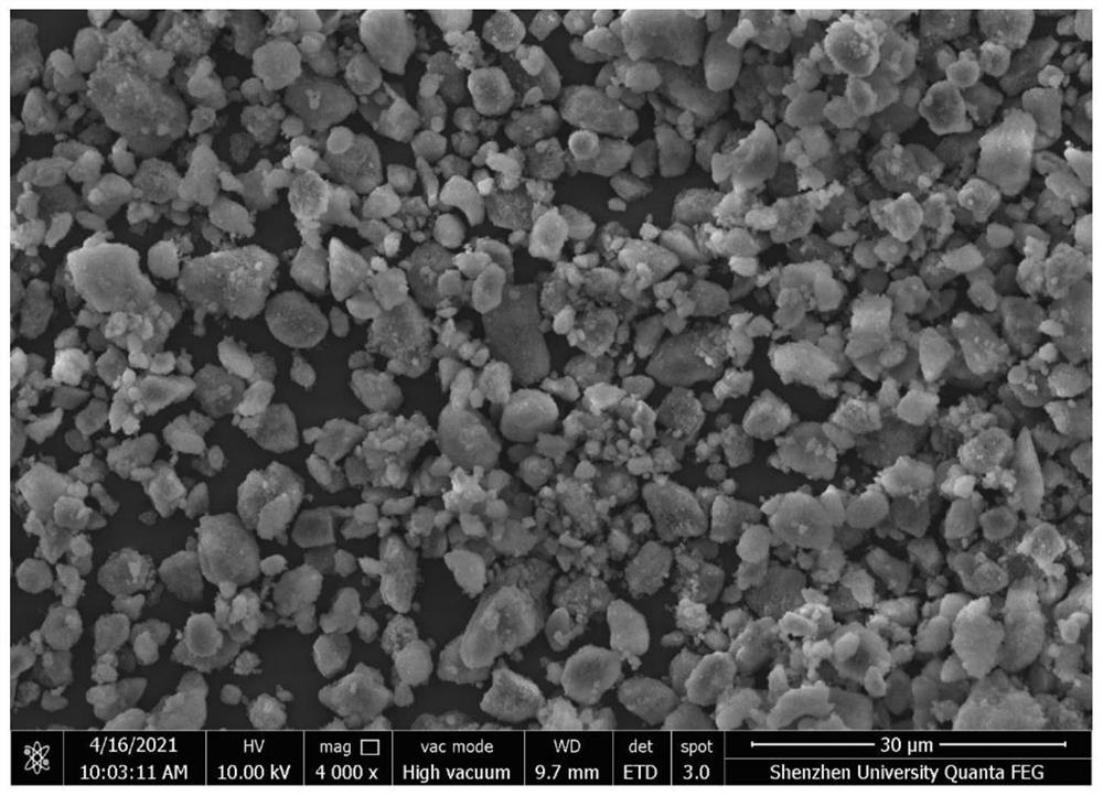 Potassium aluminosilicate nanogel precursor admixture and application thereof in low-calcium-system geopolymer