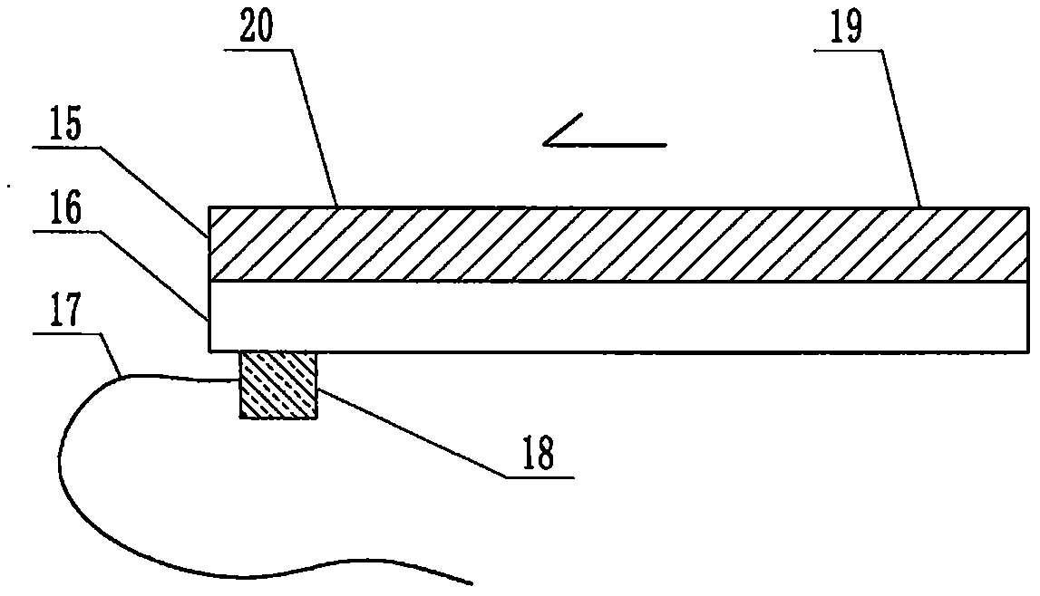 Cheap microfluidic device for transmitting liquid flow by utilization of interface characteristics and for syphilis diagnosis