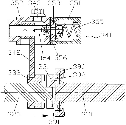 Reverse drive separation front drive axle and half-shaft clutching device and control method thereof