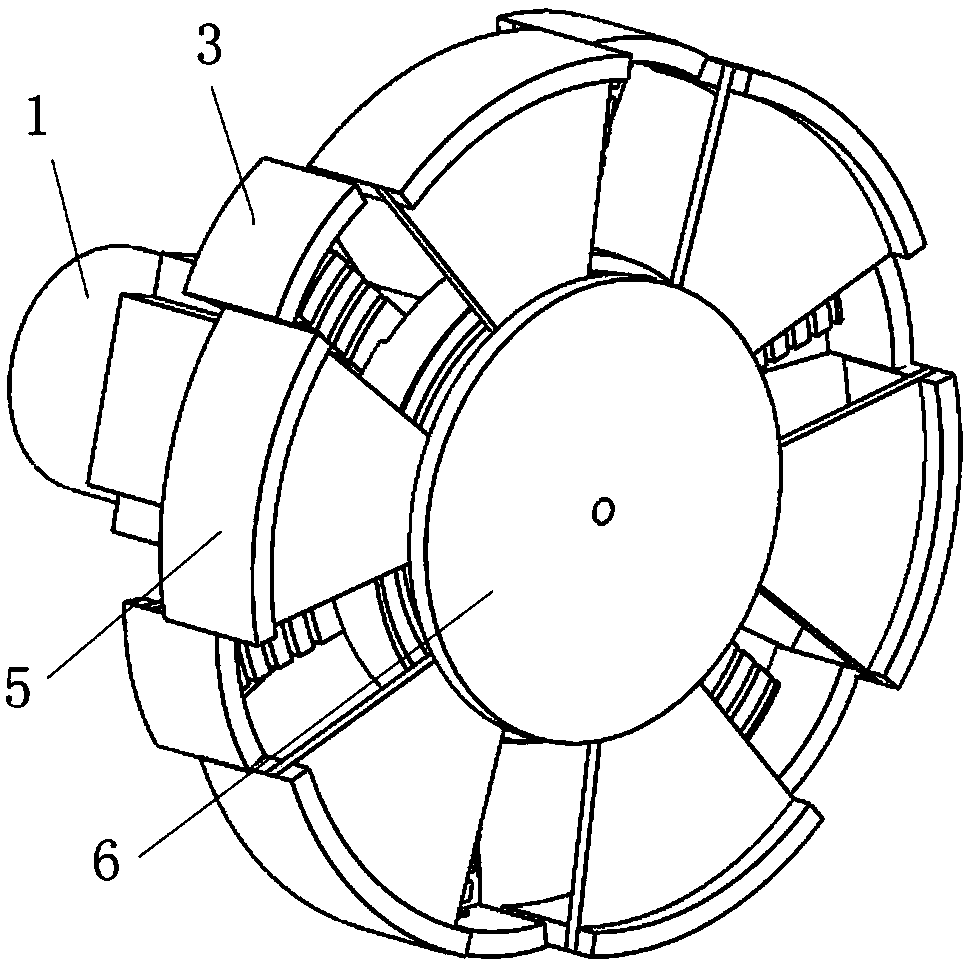 Multi-functional wheel structure with variable wheel diameter