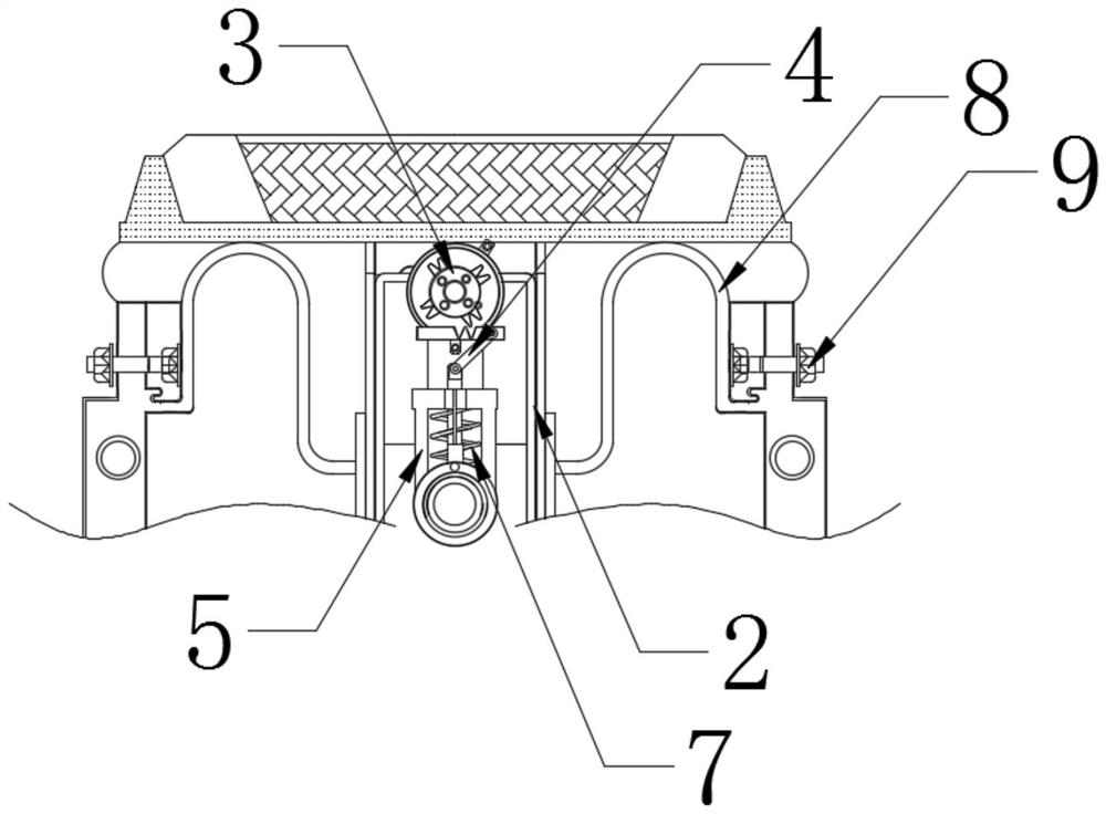 Intelligent manufacturing dyeing equipment capable of preventing textiles from being damaged due to scratching