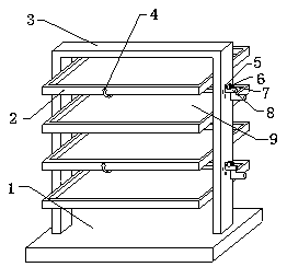 Seedling culture frame for agricultural planting